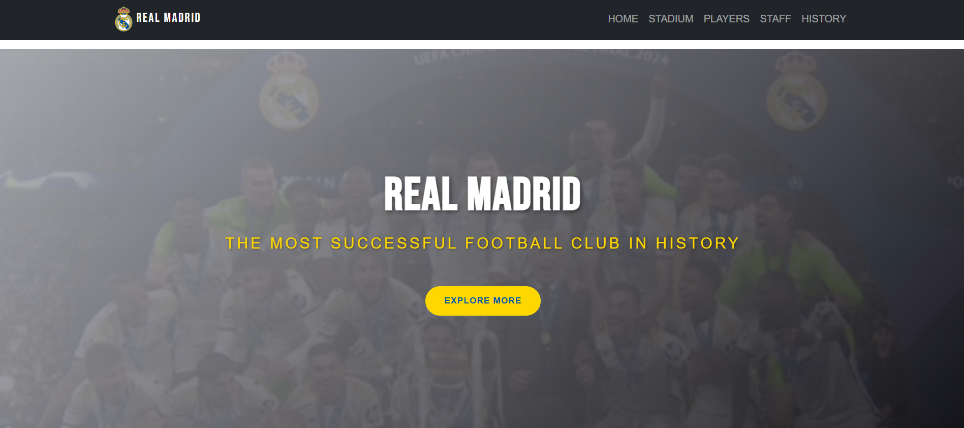 Real Madrid CF Clone
